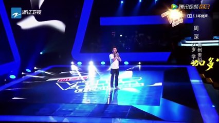 Zhou Shen (周深) - 欢颜 (Your Smiling Face) The Voice Of China (中国好声音)  en sub