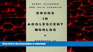 Best book  Drugs in Adolescent Worlds: Burnouts to Straights online for ipad