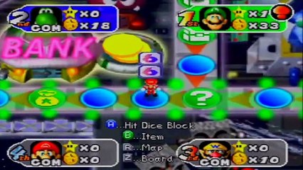 Mario Party 2 - Gameplay Walkthrough - Part 5 - Space Land (1/2)