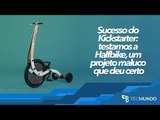 Sucesso do Kickstarter: testamos a Halfbike, um projeto maluco que deu certo - TecMundo