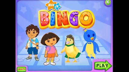 Nick Jr Bingo! Featuring Dora, Diego And More! - Part 1