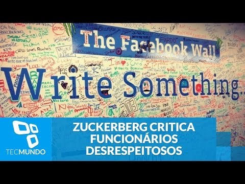 Funcionários do Facebook tomam atitude desrespeitosa e Zuck contra-ataca