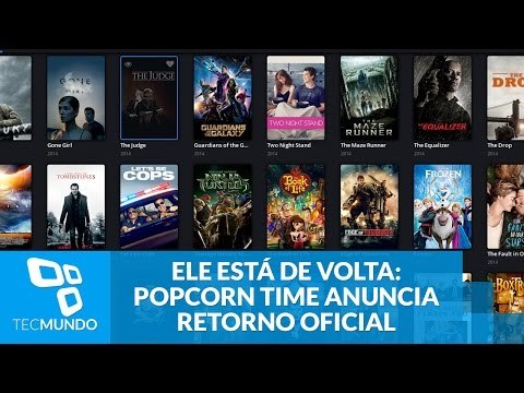 Ele está de volta: Popcorn Time anuncia retorno oficial