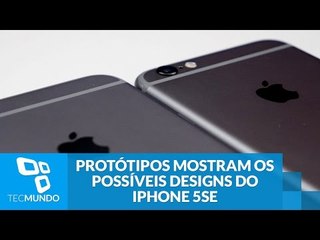 Vazamento de protótipos mostra os possíveis designs do iPhone 5se