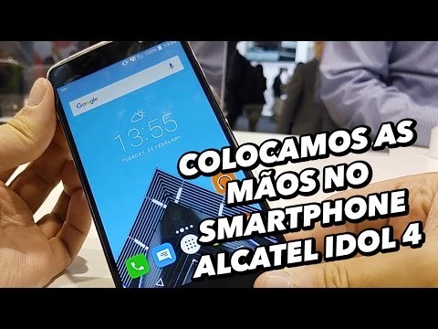 Colocamos as mãos no smartphone Alcatel Idol 4 [Hands On] - MWC 2016