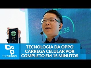 SuperVOOC: tecnologia da Oppo carrega celular por completo em 15 minutos