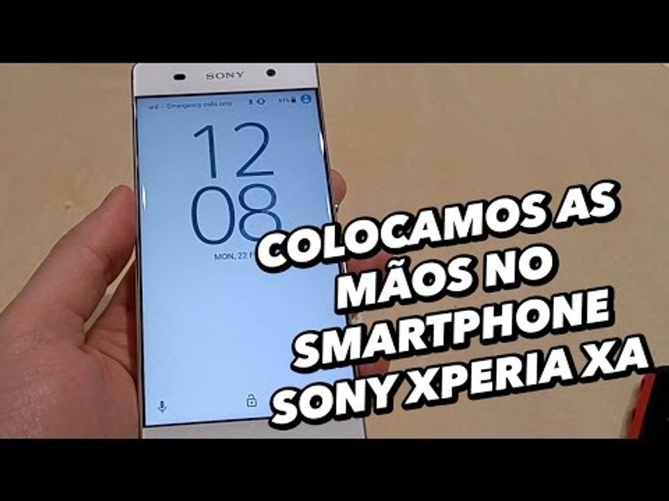 Colocamos as mãos no smartphone Sony Xperia XA [Hands On] - MWC 2016