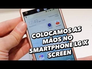 Colocamos as mãos no smartphone LG X Screen [Hands On] - MWC 2016