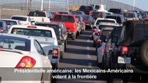 Les Mexicains-Américains votent à la frontière