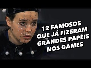 Descargar video: 12 famosos que já fizeram grandes papéis nos games