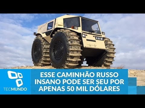 Esse caminhão russo insano pode ser seu por apenas 50 mil dólares