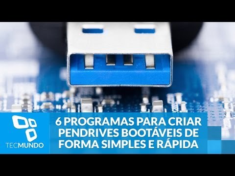 6 programas para criar pendrives bootáveis de um modo simples e rápido