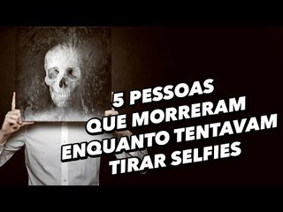 5 pessoas que morreram enquanto tentavam tirar selfies em 2015