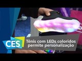 Tênis com LEDs permite personalizar as cores - CES 2016 - TecMundo