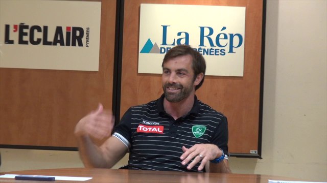 Conrad Smith face aux lecteurs de la République des Pyrénées : J'aime la nourriture et le vin... donc j'aime la France