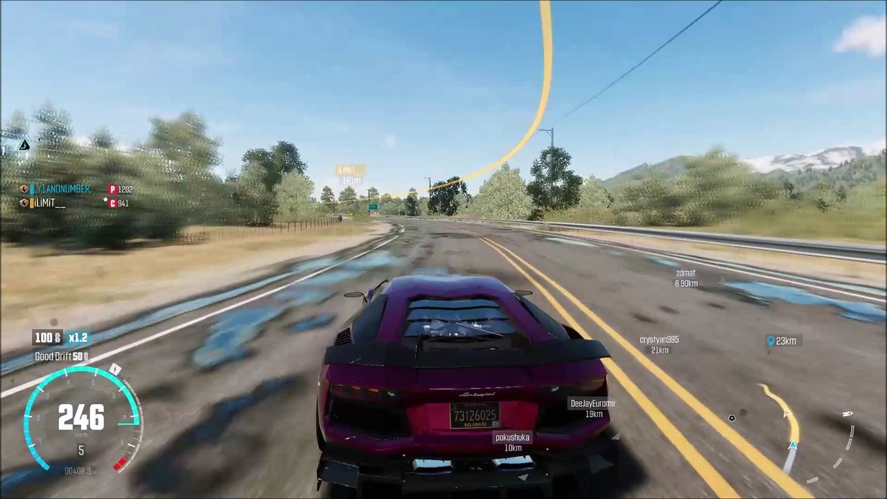 flipping some cars