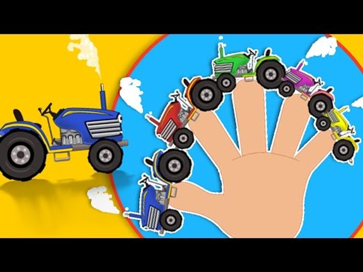 Tractors Finger Family | Kids Songs