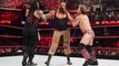 WWE RAW 9th November 2016 Full Show Roman Reigns Goldberg Brock Lesner Seth Rolins Dean Ambrose Rusev Lana Goldberg