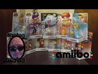 #Amiibo Comparison Super Smash Bros Vs Super Mario Round 2