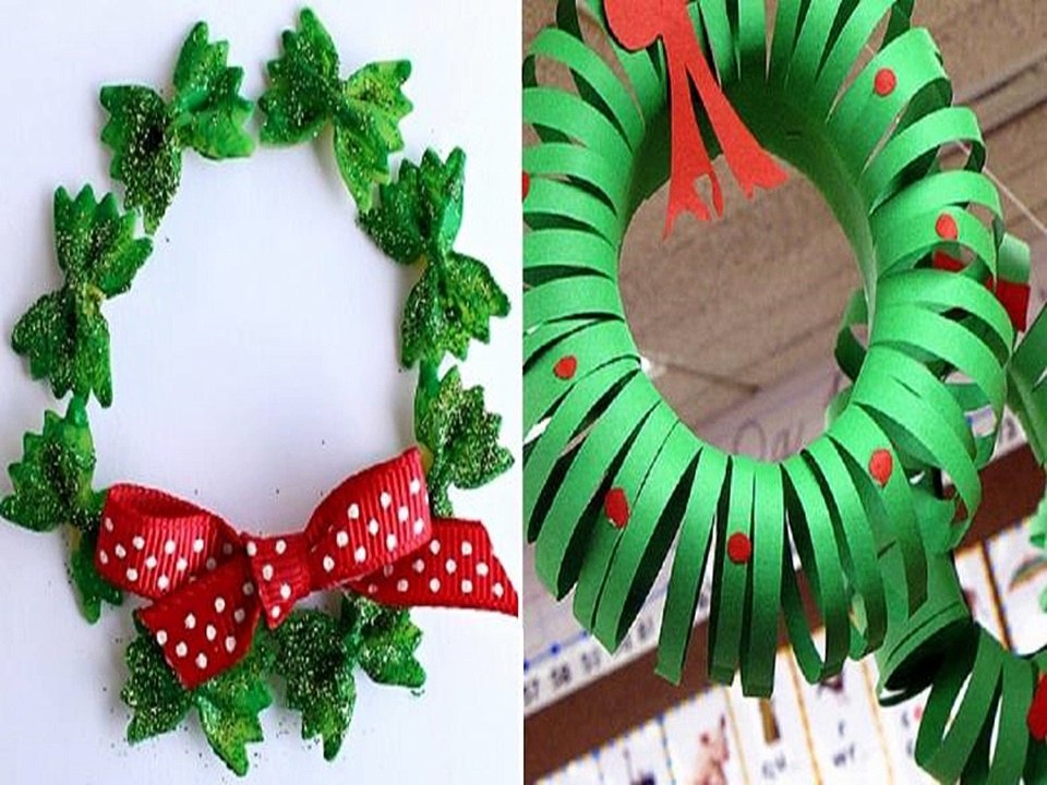 Voici 10 beaux modèles de couronne de Noël à bricoler avec les enfants!