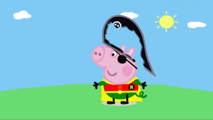 Coloring Book #5 - Peppa Pig Español Batman y Robin Fun Coloring With Superhero For Kids _ Zilo TV