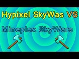 Hypixel Skywars VS Mineplex Skywars!