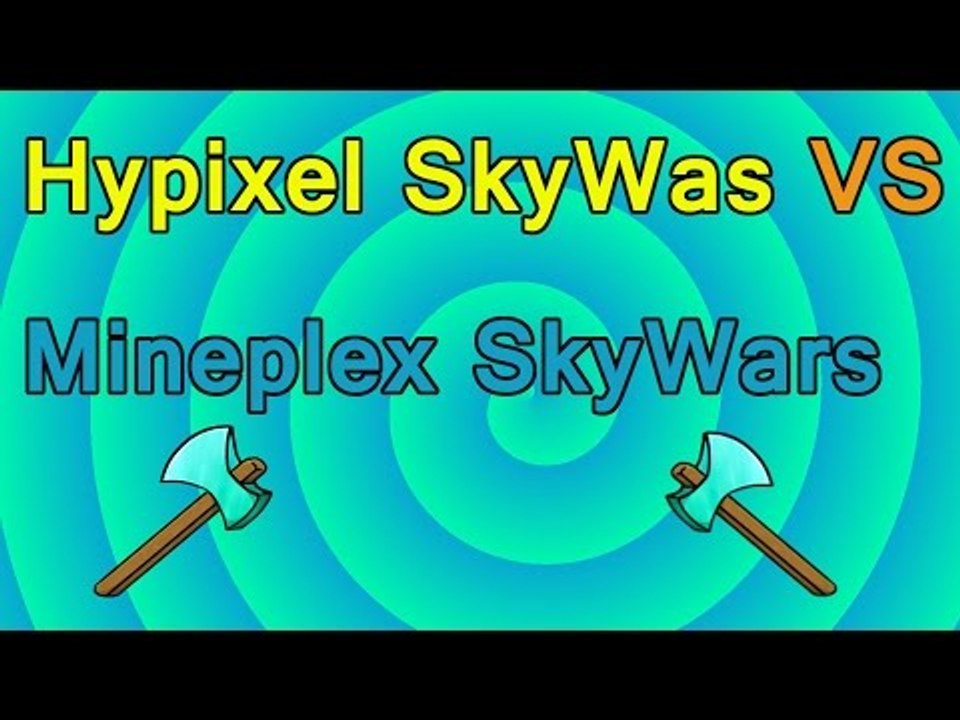 Hypixel Skywars VS Mineplex Skywars!