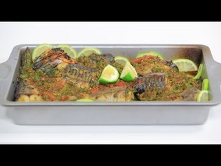 صينية سمك ماكريل | نجلاء الشرشابي