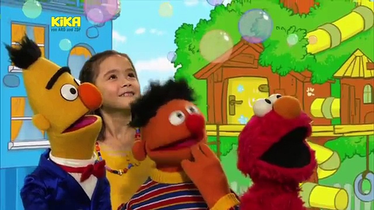 Sesamstraße - Elmo und Samson wippen zusammen | Mehr auf KiKA.de