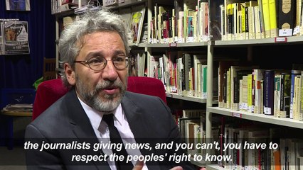 Turkish journalist in exile speaks out