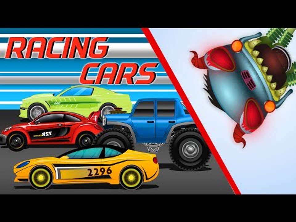 Haunted House Monster Truck - Scary Car Race | Haunted House Monster Truck | Episode 7