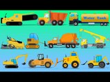 learn Construction Vehicles | Street Vehicles | Trucks And Heavy Vehicles For Kids