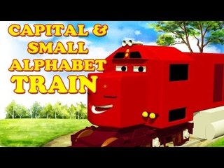 Capital and Small Alphabet Train