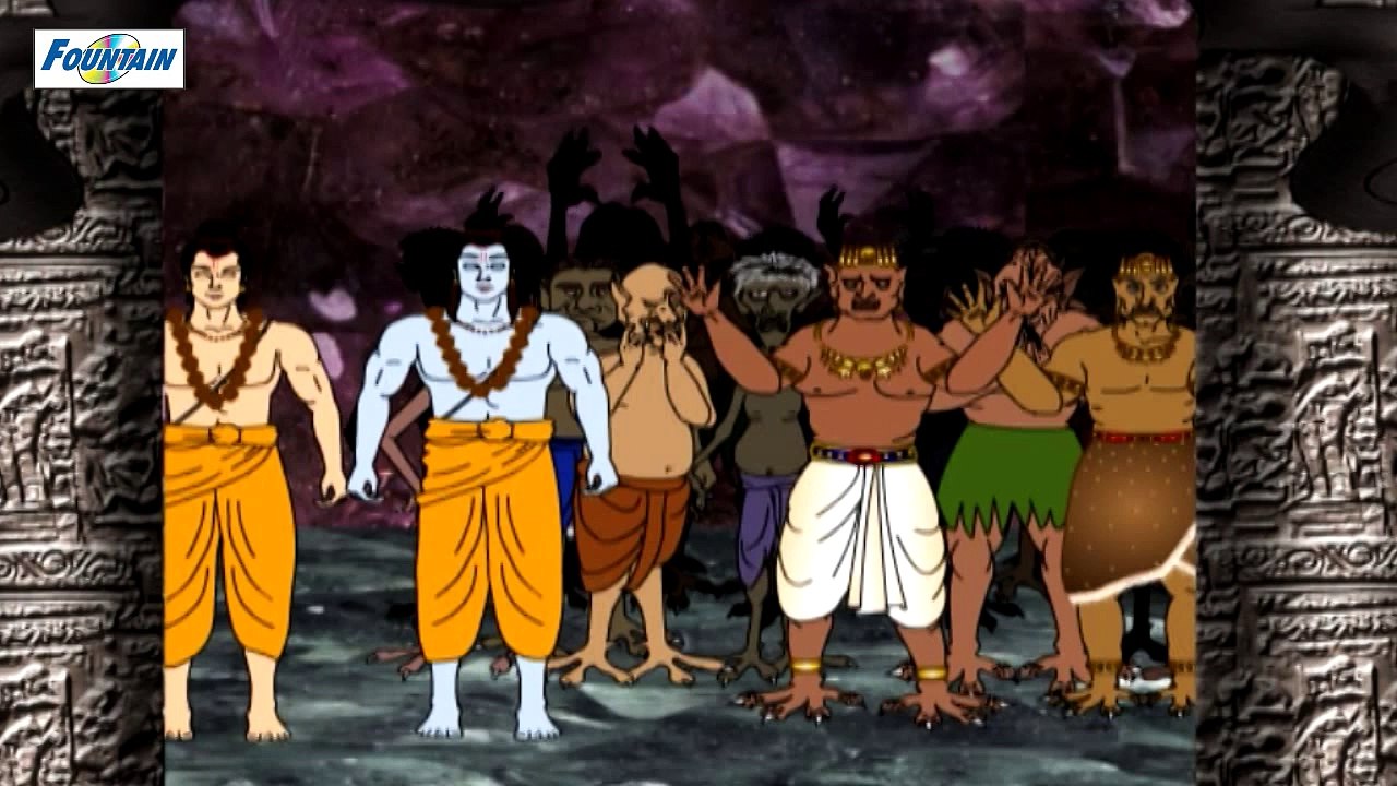 Ramayan - Maruti Ka Pataal Me Parakram - Bhojpuri