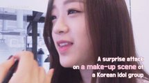 A surprise attack on a make-up scene of a Korean idol group. [ENG SUB]