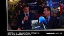 Hillary Clinton - Donald Trump : Les Américains de Paris en ébullition avant les résultats (vidéo)