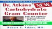 Best Seller Dr. Atkins  New Carbohydrate Gram Counter Free Read