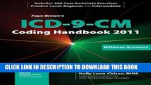 Best Seller ICD-9-CM Coding Handbook, Without Answers, 2011 Revised Edition (Brown, ICD-9-CM