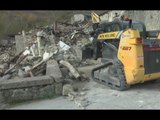 Tufo (AP) - Terremoto, ripristino della viabilità (08.11.16)
