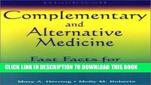 Best Seller Blackwell Complementary and Alternative Medicine: Fast Facts for Medical Practice