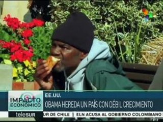 El sucesor de Obama se hará cargo de un EEUU con débil crecimiento