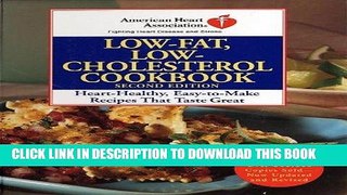 Best Seller American Heart Association Low-Fat, Low-Cholesterol Cookbook, Second Edition: