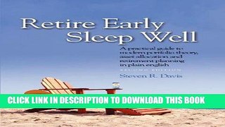 Best Seller Retire Early Sleep Well: A Practical Guide to Modern Portfolio Theory, Asset