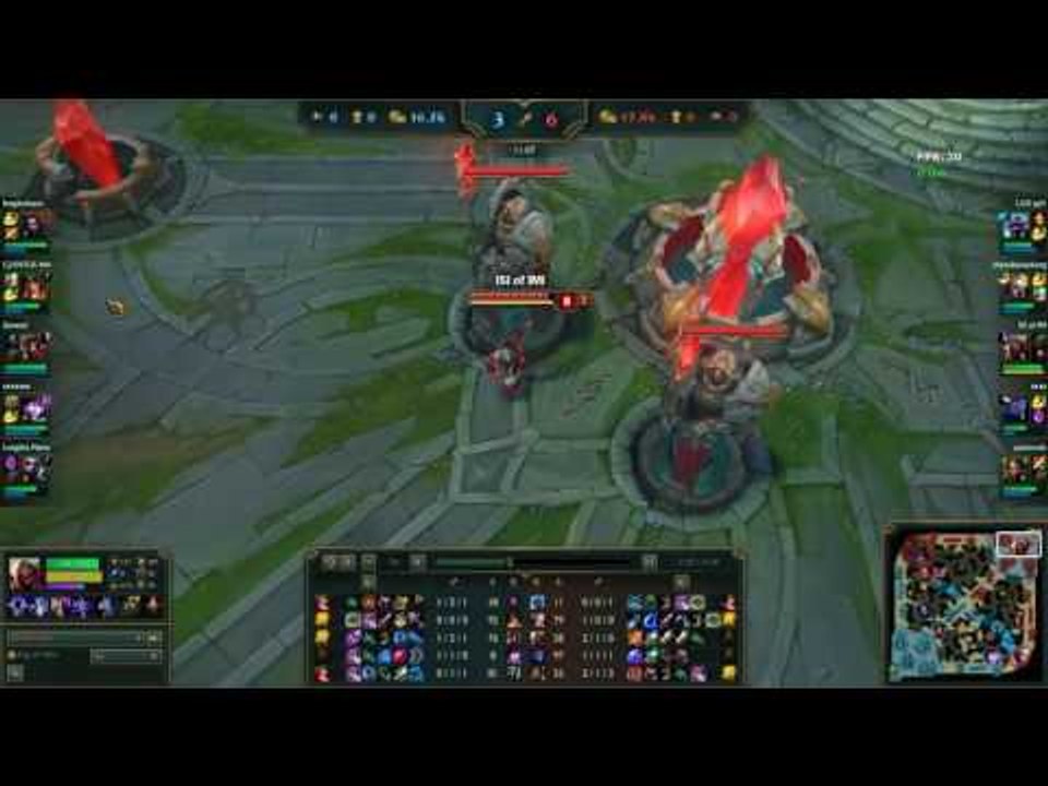 Sofm cầm Zed vs Flame và CJ Entus Ghost  • KDA 4/6/4 • ngày 31/08/2016