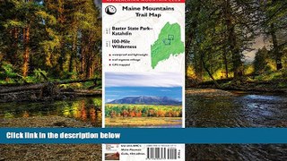 Ebook deals  AMC Map: Baxter State Park - Katahdin and 100-Mile Wilderness: Maine Mountains Trail