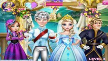 #Disney #Frozen Princess Elsa Anna and Jack Frost Kristoff Wedding Kiss Compilation Games
