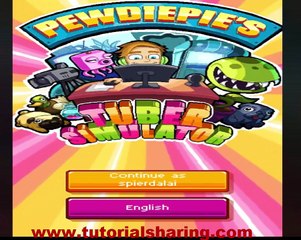 Pewdiepie's Tuber Simulator Cheat 2016 free Subs, Views, Bux