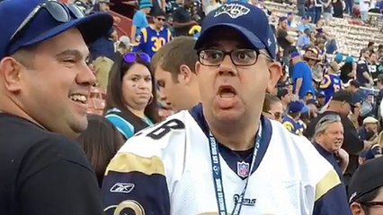 Insane Rams Fan Loses His Sh*t