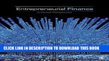 [PDF] Entrepreneurial Finance: A Global Perspective Full Online