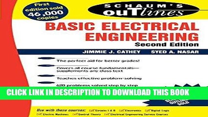 [PDF] Schaum s Outline of Basic Electrical Engineering Full Online